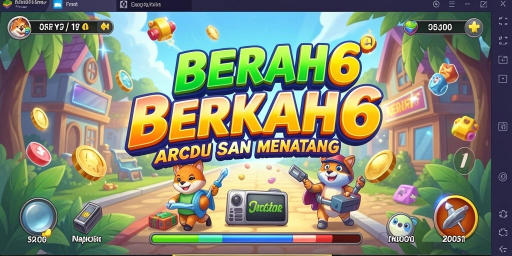 Screenshot gameplay yang intens dari <strong>BERKAH6</strong> menampilkan keseruan dan tantangan.