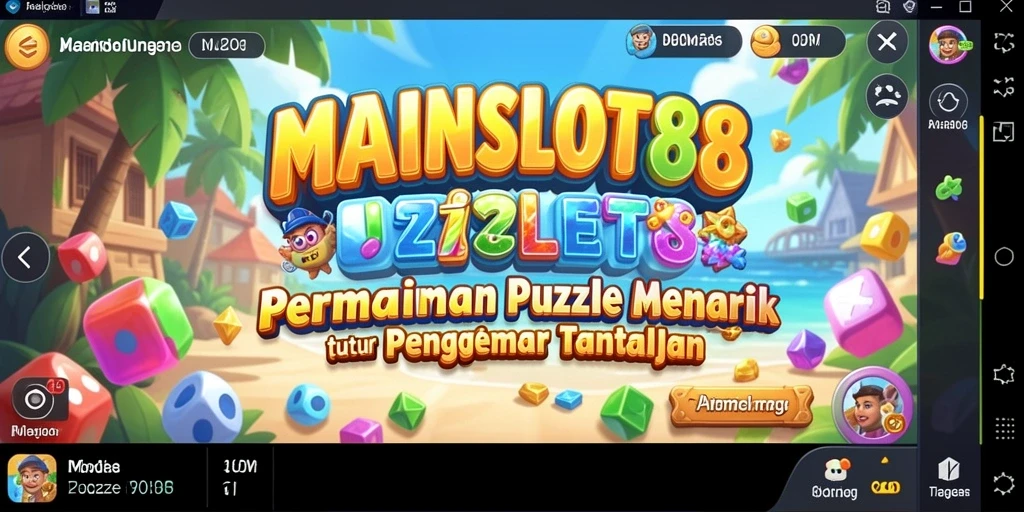 Tampilan gameplay MAINSLOT88 yang seru dan menantang.